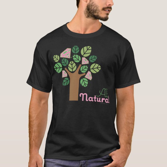 T-shirt Supergirl Tout arbre naturel (Devant)