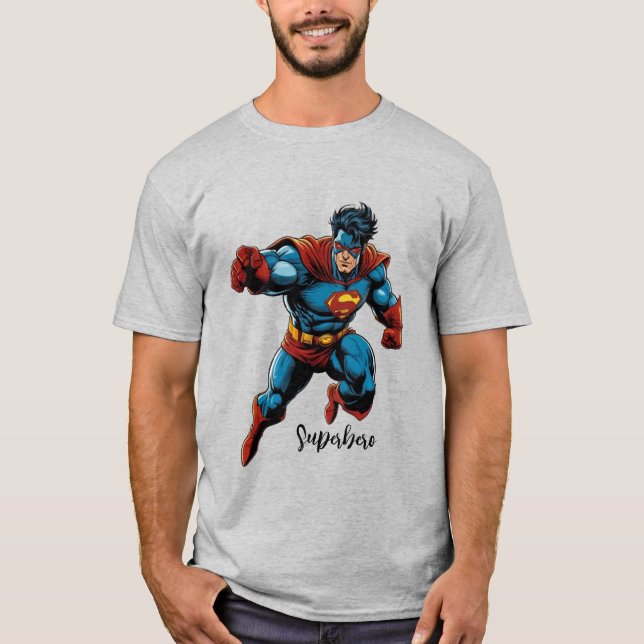 t-shirt superhero (Devant)