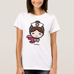 T-shirt Superhero féminine Médicale
