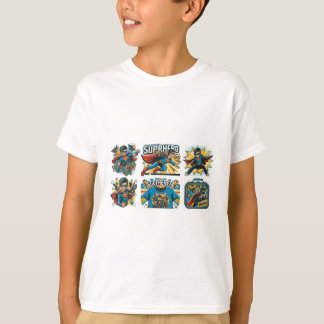 T-shirt Superhero Kids