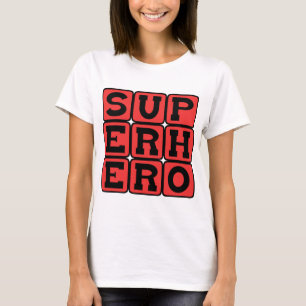 T-shirt Superhero, protagoniste de la bande dessinée