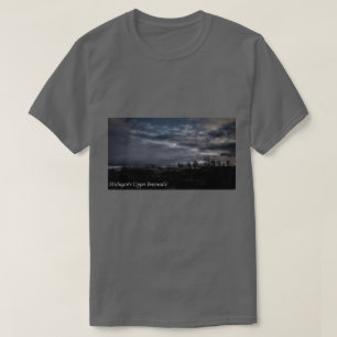 T-shirt supérieur de pièce en t de la péninsule