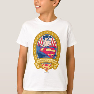 T-shirt Superman American Hero