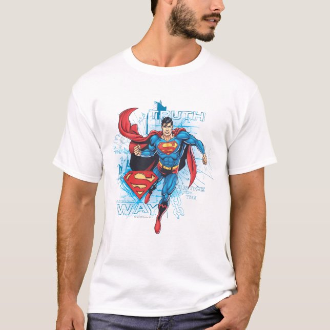 T-shirt Superman avec logo (Devant)