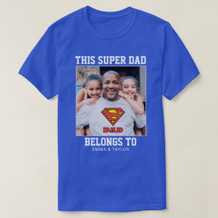 T-shirt Superman   Ce Super Papa Appartient À