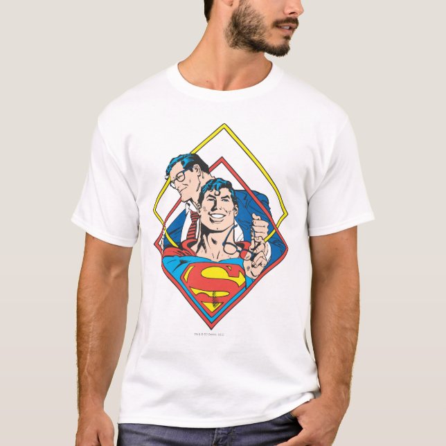 T-shirt Superman/Clark Kent (Devant)