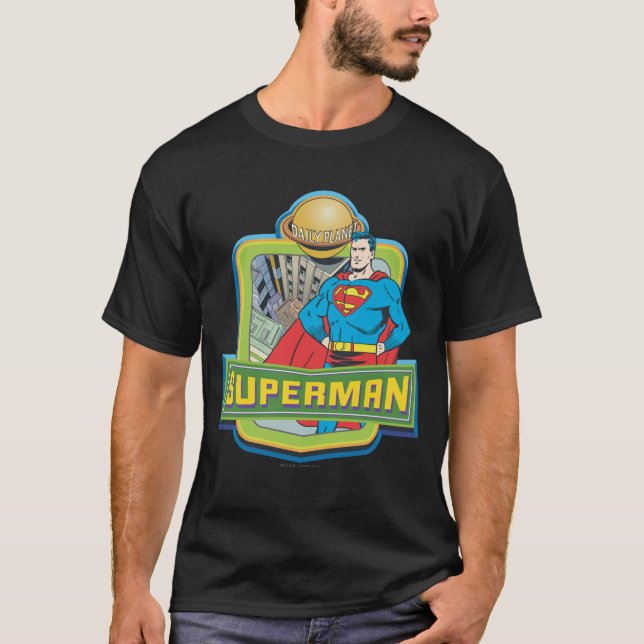 T-shirt Superman - Daily Planet (Devant)
