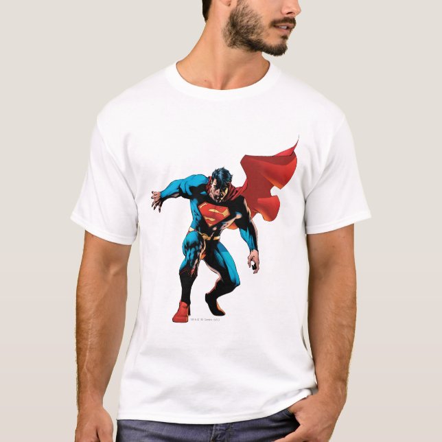 T-shirt Superman dans l'ombre (Devant)