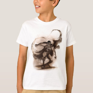 T-shirt Superman de café