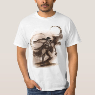 T-shirt Superman de café
