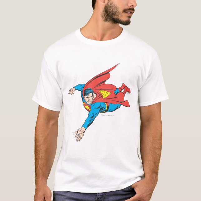 T-shirt Superman Dives Left (Devant)