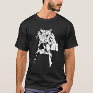 T-shirt Superman noir et blanc 4