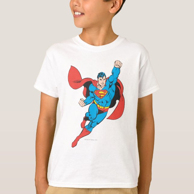 T-shirt Superman Poing droit levé (Devant)