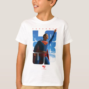 T-shirt Superman regarde Pose