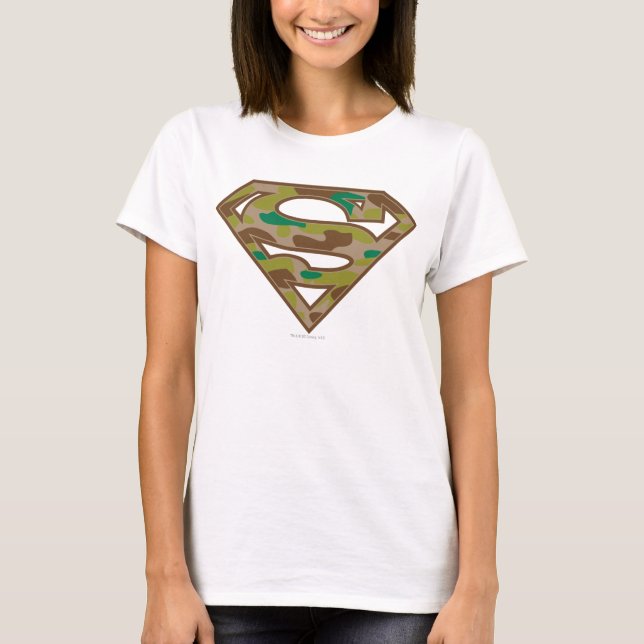 T-shirt Superman S-Shield | Logo Camouflage (Devant)