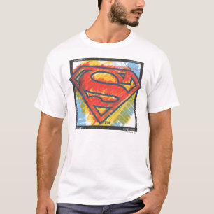 T-shirt Superman S-Shield   Logo couleur
