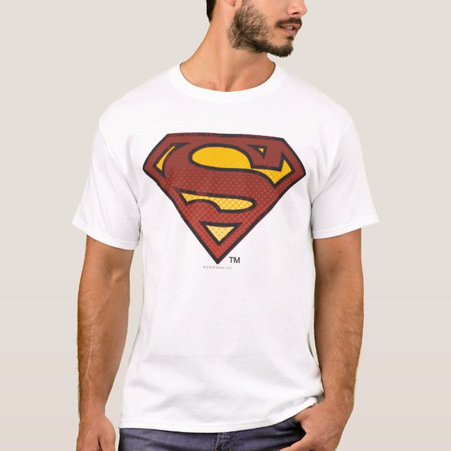 T-shirt Superman S-Shield | Logo des points dégradés (Devant)
