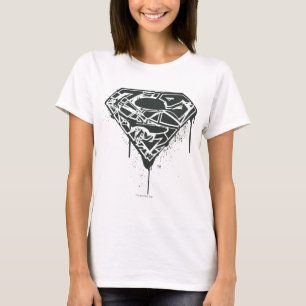 T-shirt Superman S-Shield   Logo Fragmenté