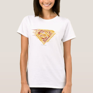 T-shirt Superman S-Shield   Logo jaune et rouge