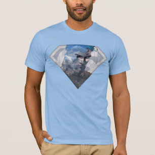 T-shirt Superman S-Shield   Superman dans le logo S-Shield