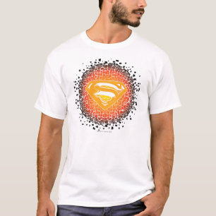 T-shirt Superman Stylisé  Logo de craquelures