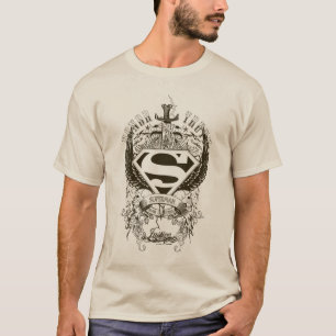 T-shirt Superman Stylisé  Logo d'honneur, de vérité et de 
