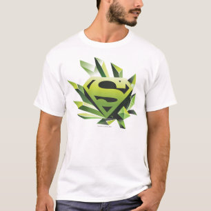 T-shirt Superman Stylisé   Logo du Bouclier vert