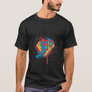 T-shirt Superman Stylisé  Logo Splatz