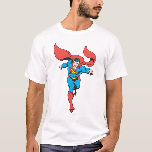 T-shirt Superman tourne en avant 2 (Devant)