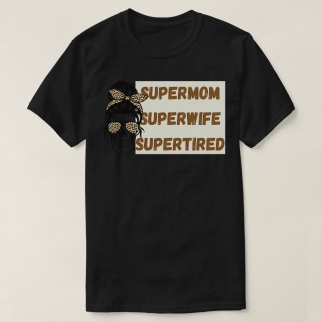T-shirt SuperMom (Design devant)