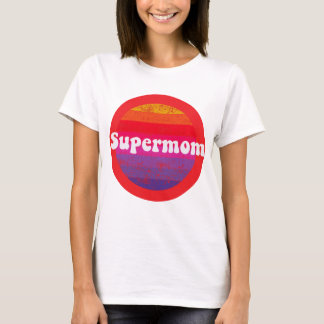 T-shirt Supermom for best mother mothers day