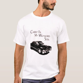 T-shirt Supernatural Carry on my wayward son