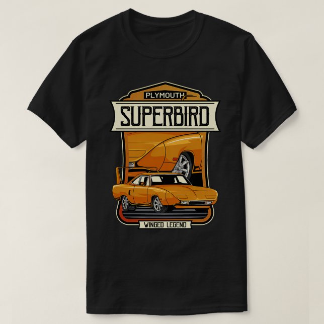 T-shirt Superoiseau Plymouth 1 (Design devant)