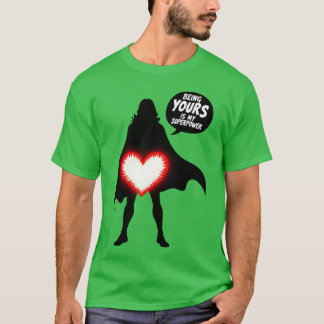 T-shirt Superpower Love family