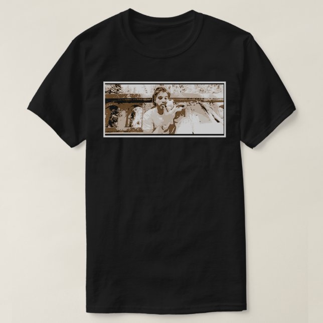 T-shirt Supertramp Pomme végétalienne bio dans l'art sauva (Design devant)