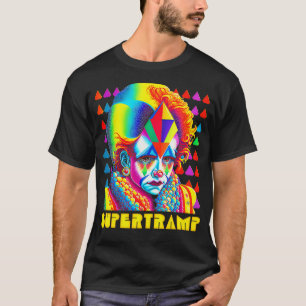 T-shirt Supertramp Style original rétro Design 1