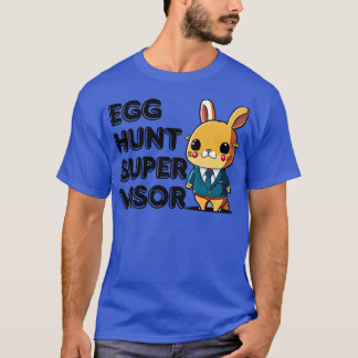T-shirt Superviseur de la chasse aux oeufs de Pâques 11