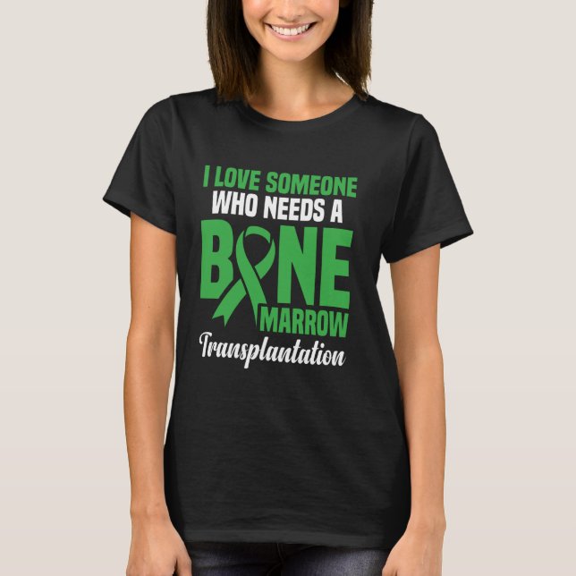 T-shirt Supplément pour la transplantation de la moelle os (Devant)