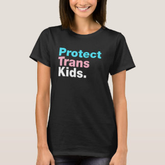 T-shirt Support Lgbt Protéger Trans Kid Lgbt Pride
