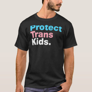 T-shirt Support Lgbt Vintage Restro Protéger Lgbt Trans Ki