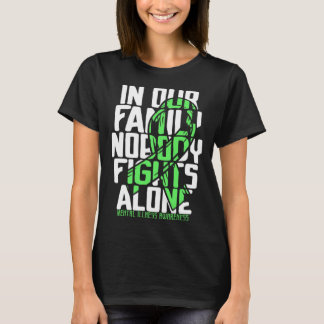 T-shirt Support Mental Illness Warrior Cute Family Disease