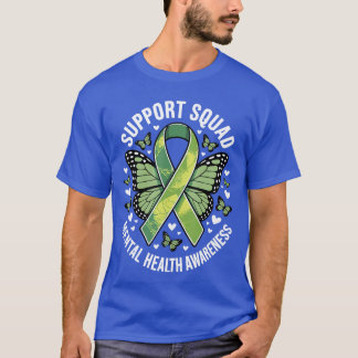 T-shirt Support Squad Mental Health Awareness Men Women Ki