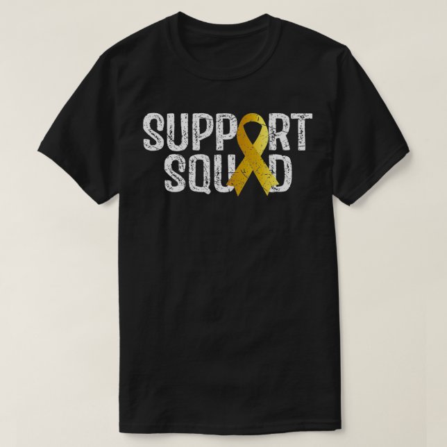 T-shirt Support Squad Neuroblastoma Awareness  (Design devant)