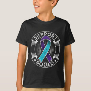 T-shirt Support Squad Ribbon Suicide Prevention
