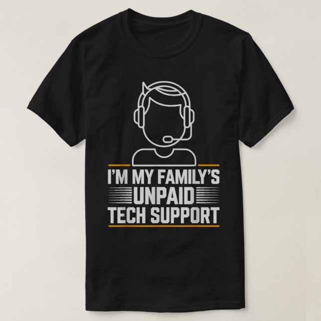 T-shirt Support Technique Inpayé De Mes Familles Im Minima (Design devant)
