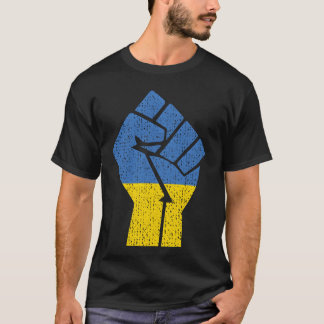 T-shirt Support Ukraine Stand With Ukraine Ukrainian Flag 