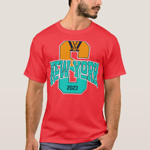 T-shirt Supporteur de hockey des sirènes de New York