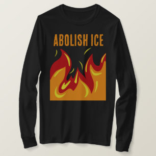 T-shirt SUPPRIMER ICE avec des FLAMMES
