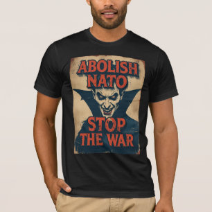 T-shirt Supprimer le Vampire Halloween Anti-Guerre OTAN