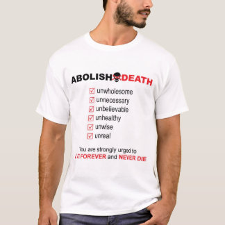 T-shirt Supprimez la mort